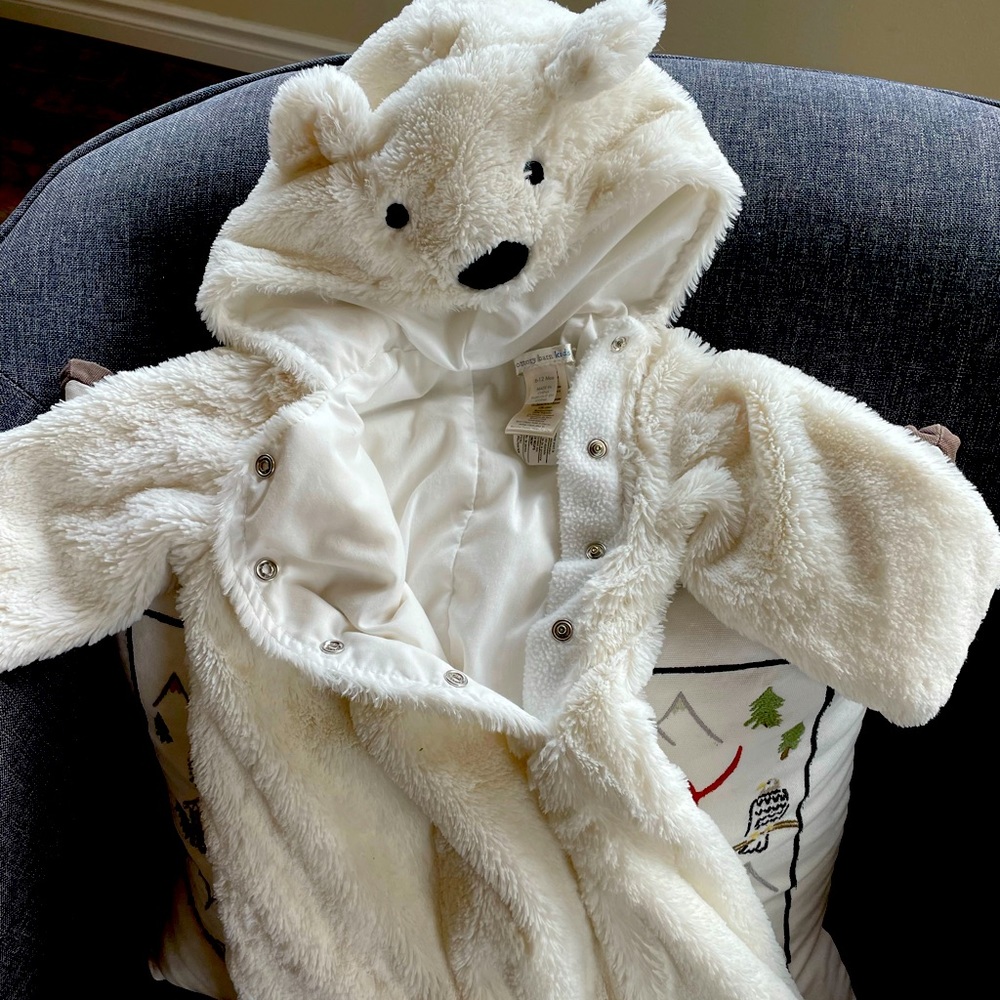 COPY - Pottery Barn Kids 6- 12 month Polar Bear Costume